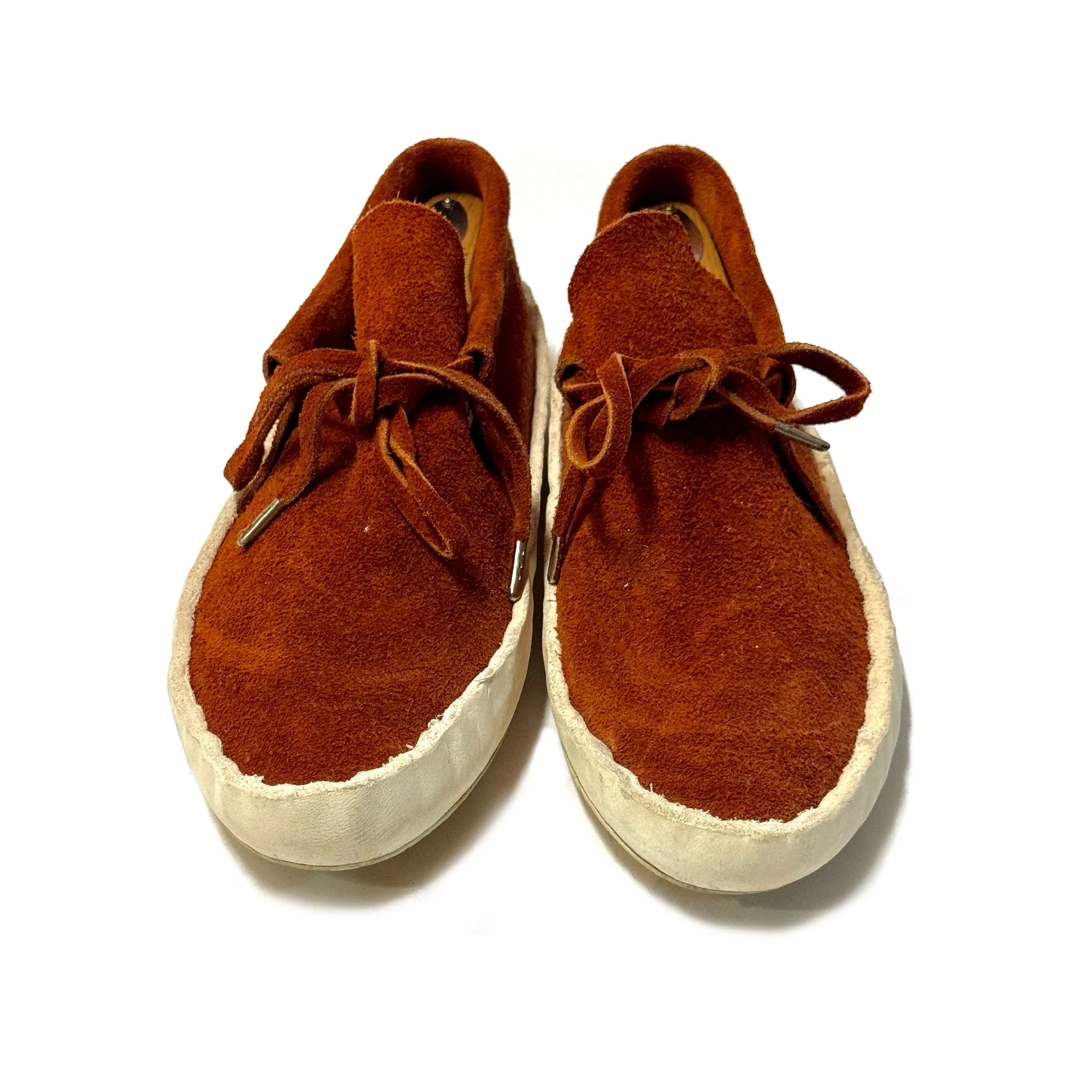 1990’S TRADITIONAL NAVAJO MADE IN USA COWHIDE LOW TOP MOCCASINS 11