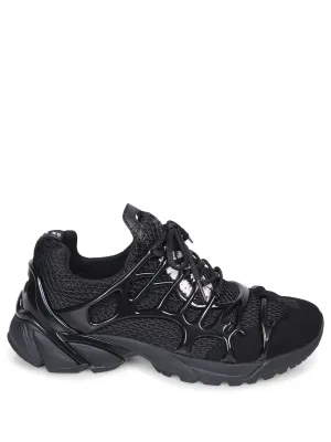 44 Symbiont black sneakers