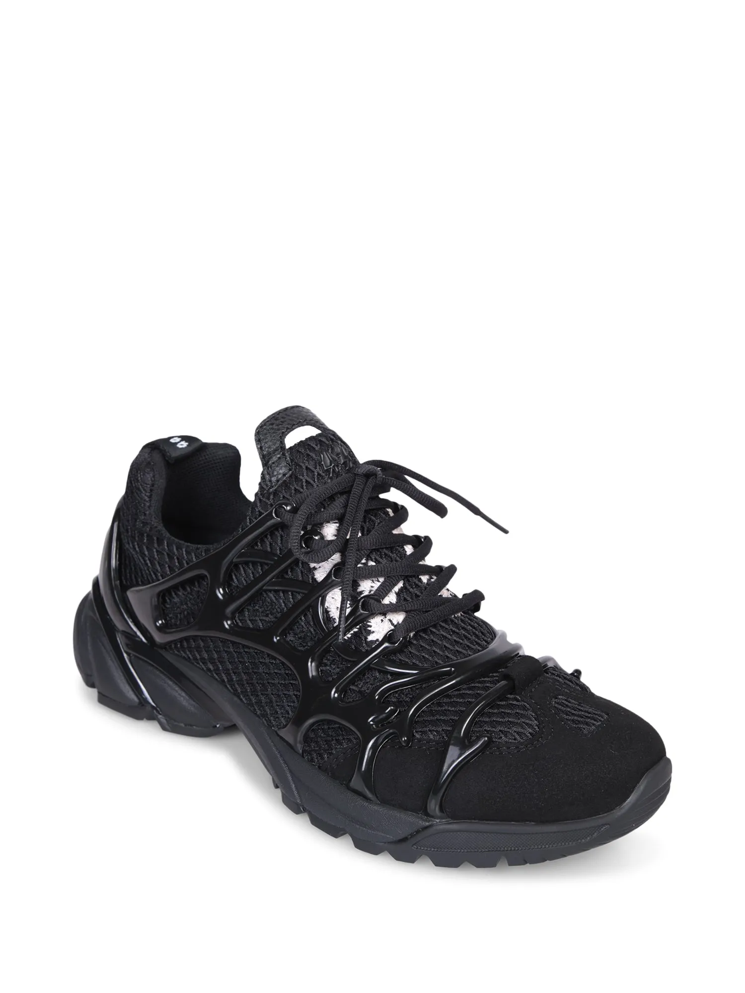 44 Symbiont black sneakers