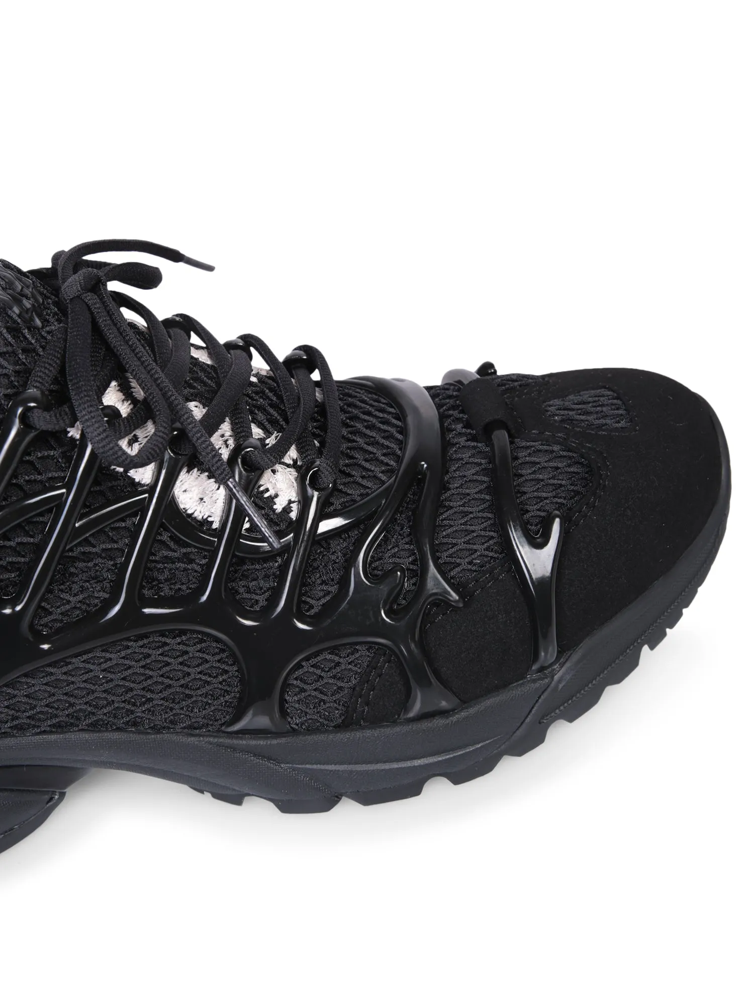44 Symbiont black sneakers