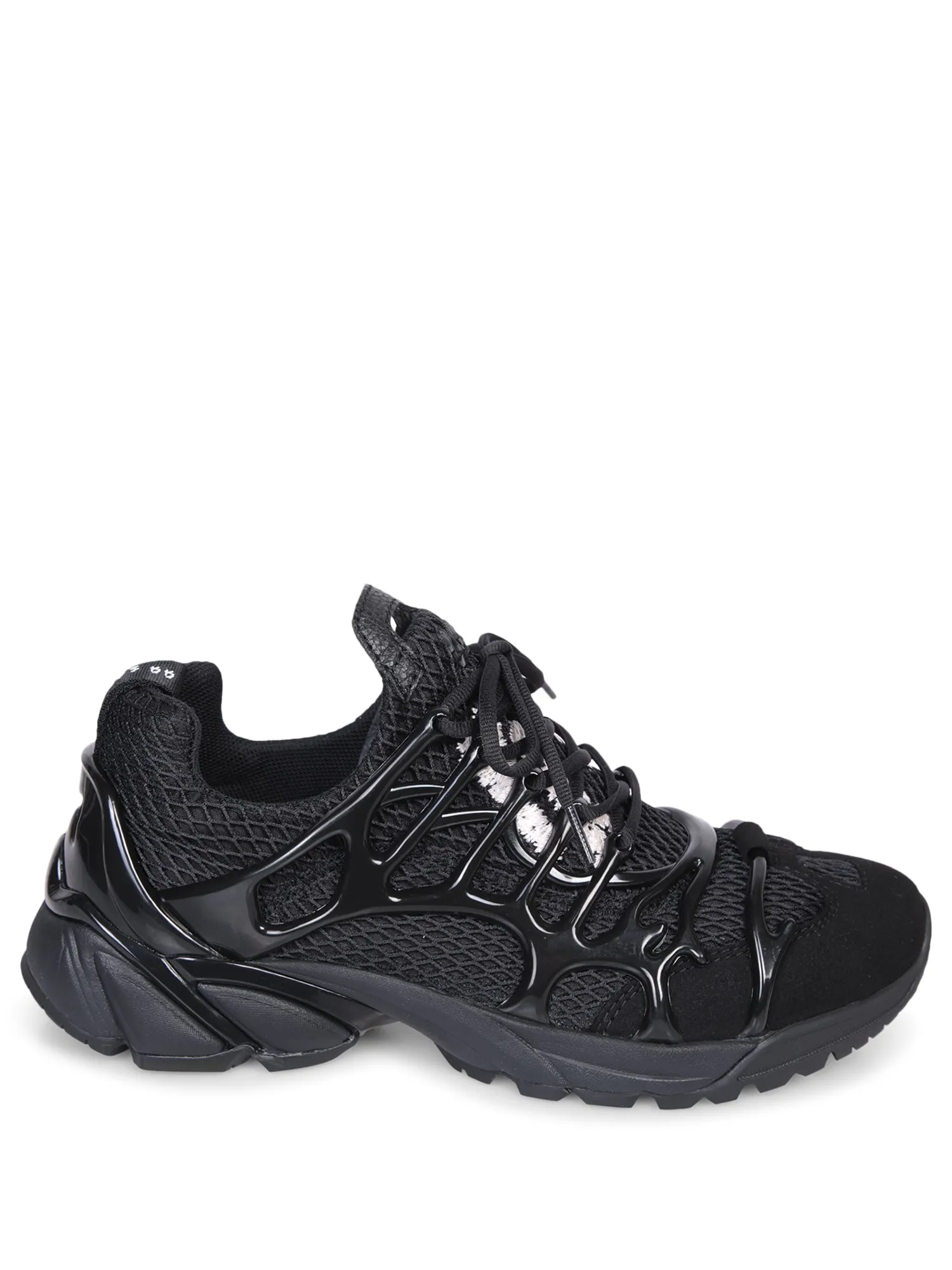 44 Symbiont black sneakers