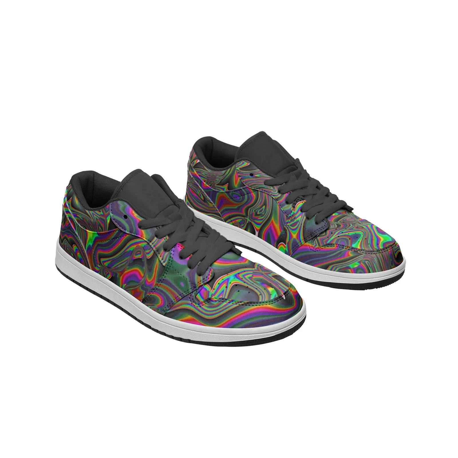 ACID Unisex Low Top Leather Sneakers | Hubert S