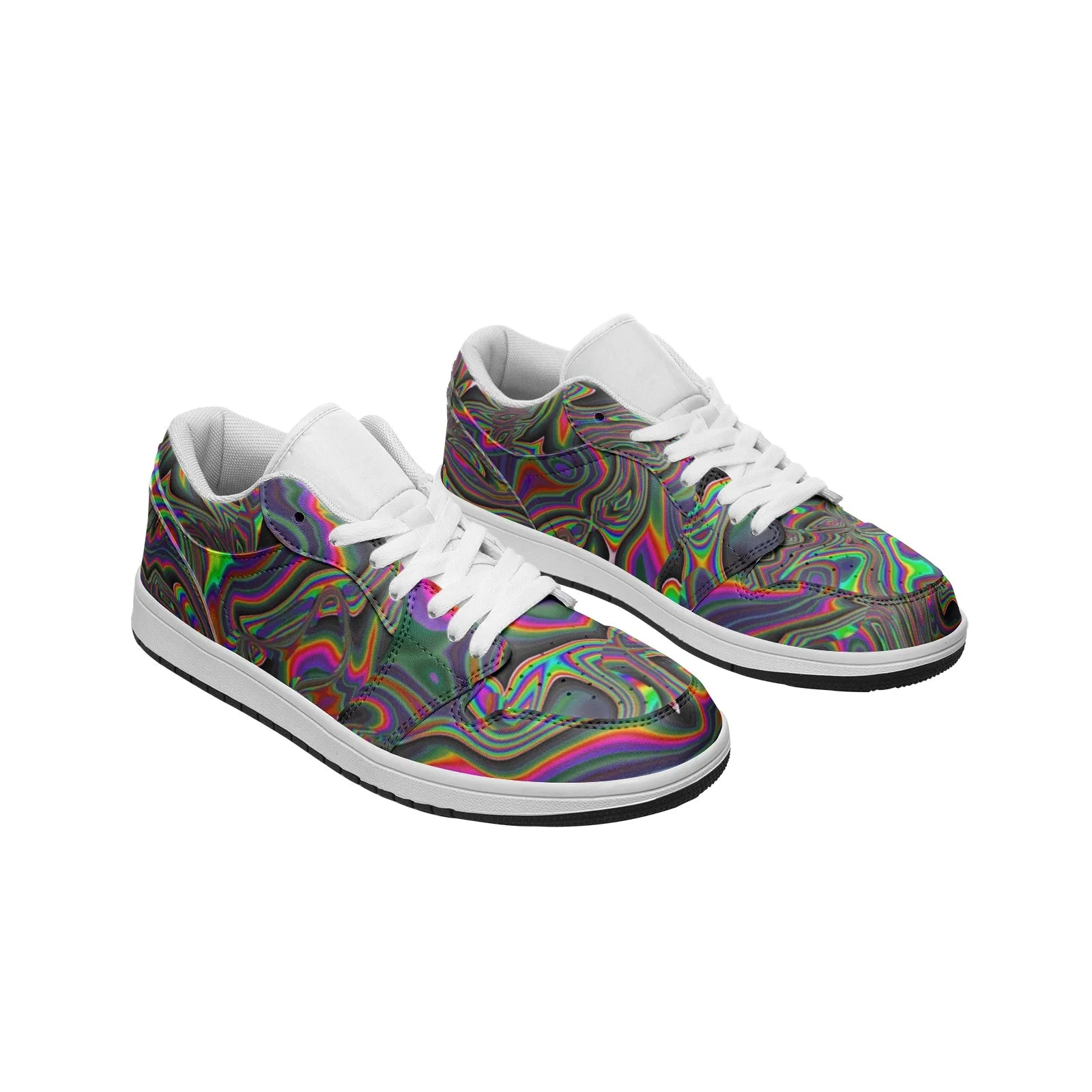 ACID Unisex Low Top Leather Sneakers | Hubert S
