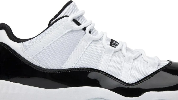 Air Jordan 11 Retro Low Concord Sneakers, White