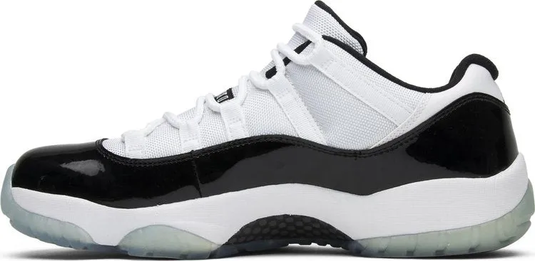Air Jordan 11 Retro Low Concord Sneakers, White
