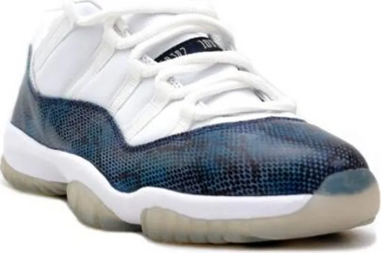 Air Jordan 11 Retro Low Snakeskin sneakers, white