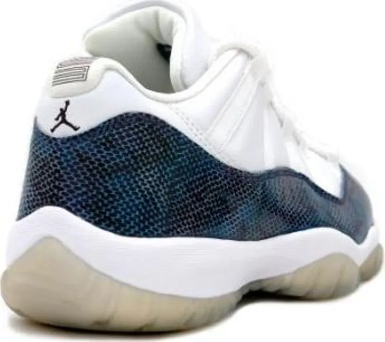 Air Jordan 11 Retro Low Snakeskin sneakers, white