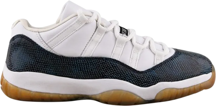 Air Jordan 11 Retro Low Snakeskin sneakers, white