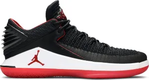 Air Jordan 32 Low Banned Sneakers, Black