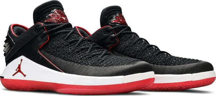 Air Jordan 32 Low Banned Sneakers, Black