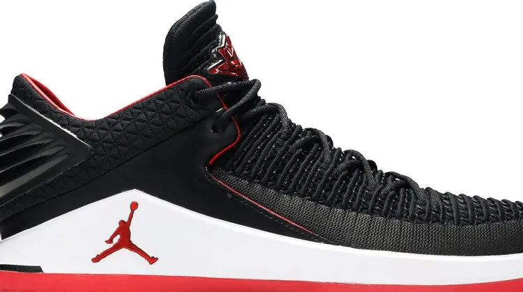 Air Jordan 32 Low Banned Sneakers, Black