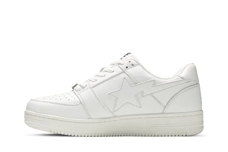 BAPE Bapesta M2 Low 'Triple White' sneakers, white