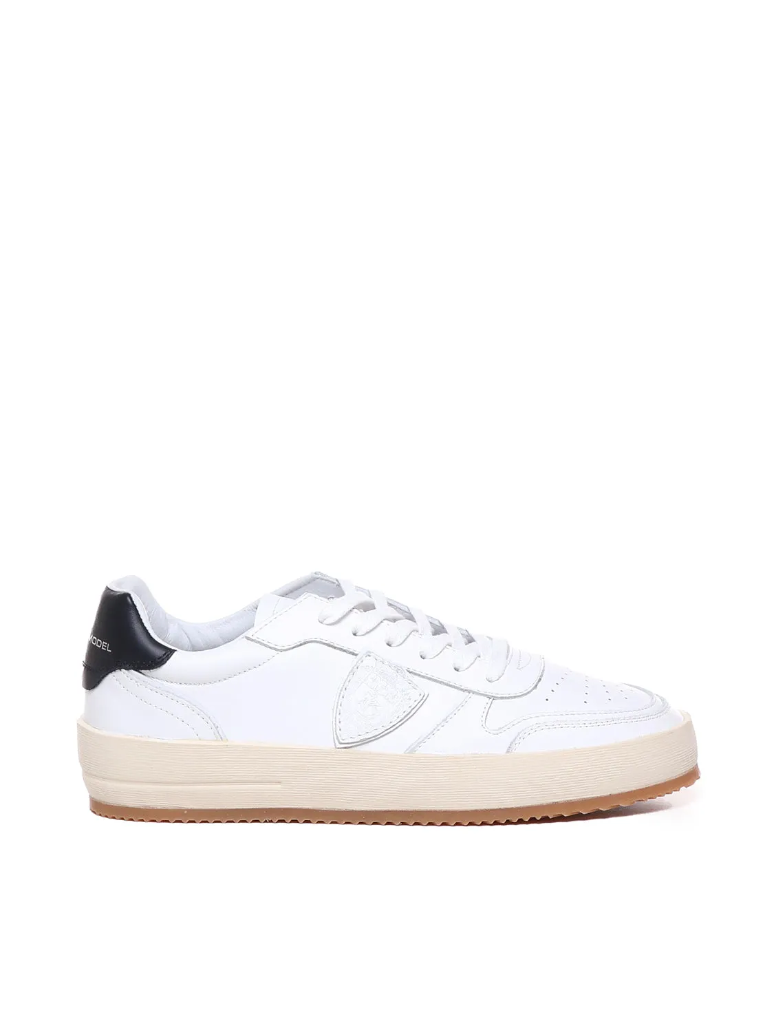 Calfskin Perforated Low Sneakers