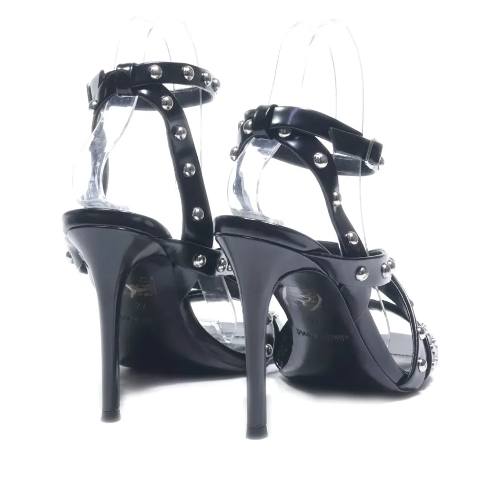 Charles David High-Heel Sandals Leather Black Colour For Women