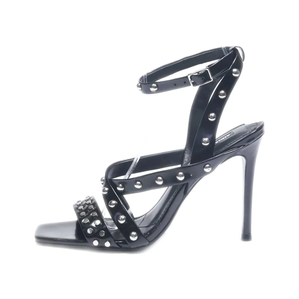 Charles David High-Heel Sandals Leather Black Colour For Women