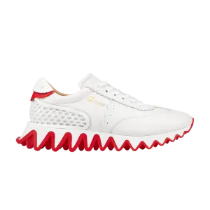Christian Louboutin Loubishark Low 'White Red' sneakers, white
