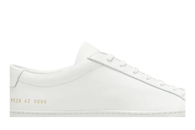 Common Projects Achilles Low 'White' Sneakers, White
