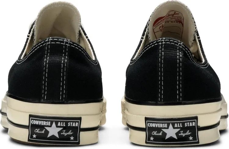 Converse Chuck 70 Low Black sneakers, black