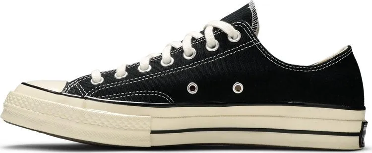 Converse Chuck 70 Low Black sneakers, black