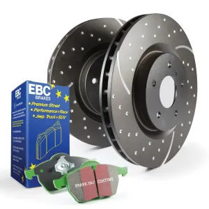 EBC Brakes S10KF1261 S10 Kits Greenstuff 2000 and GD Rotors