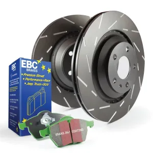 EBC Brakes S2KR2251 S2 Kits Greenstuff 2000 and USR Rotors