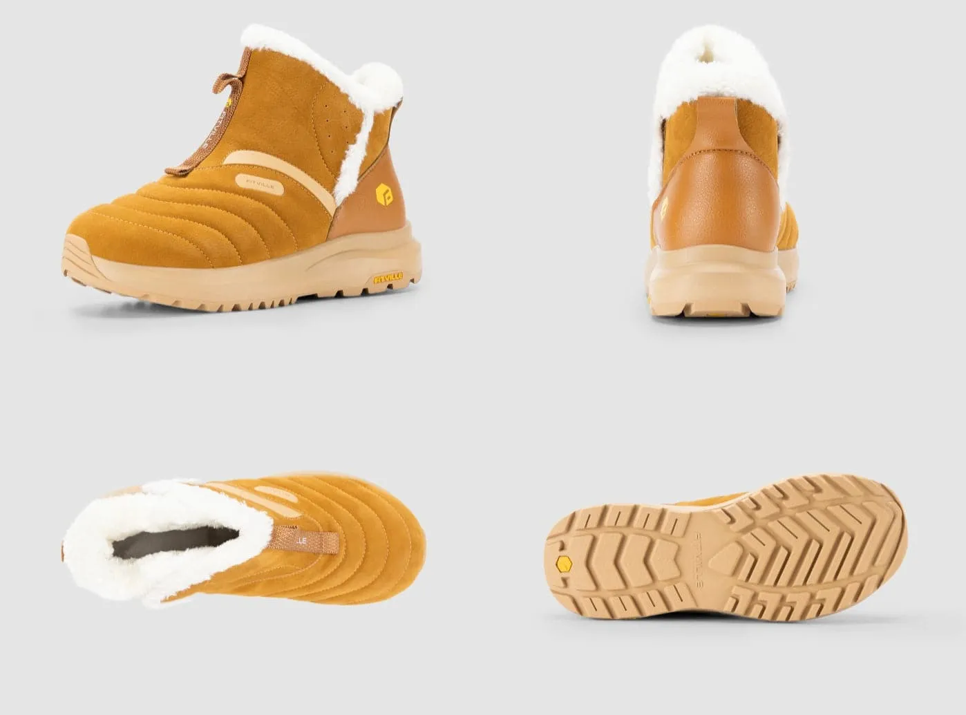 FitVille Women's CozyCore Winter Boots V4