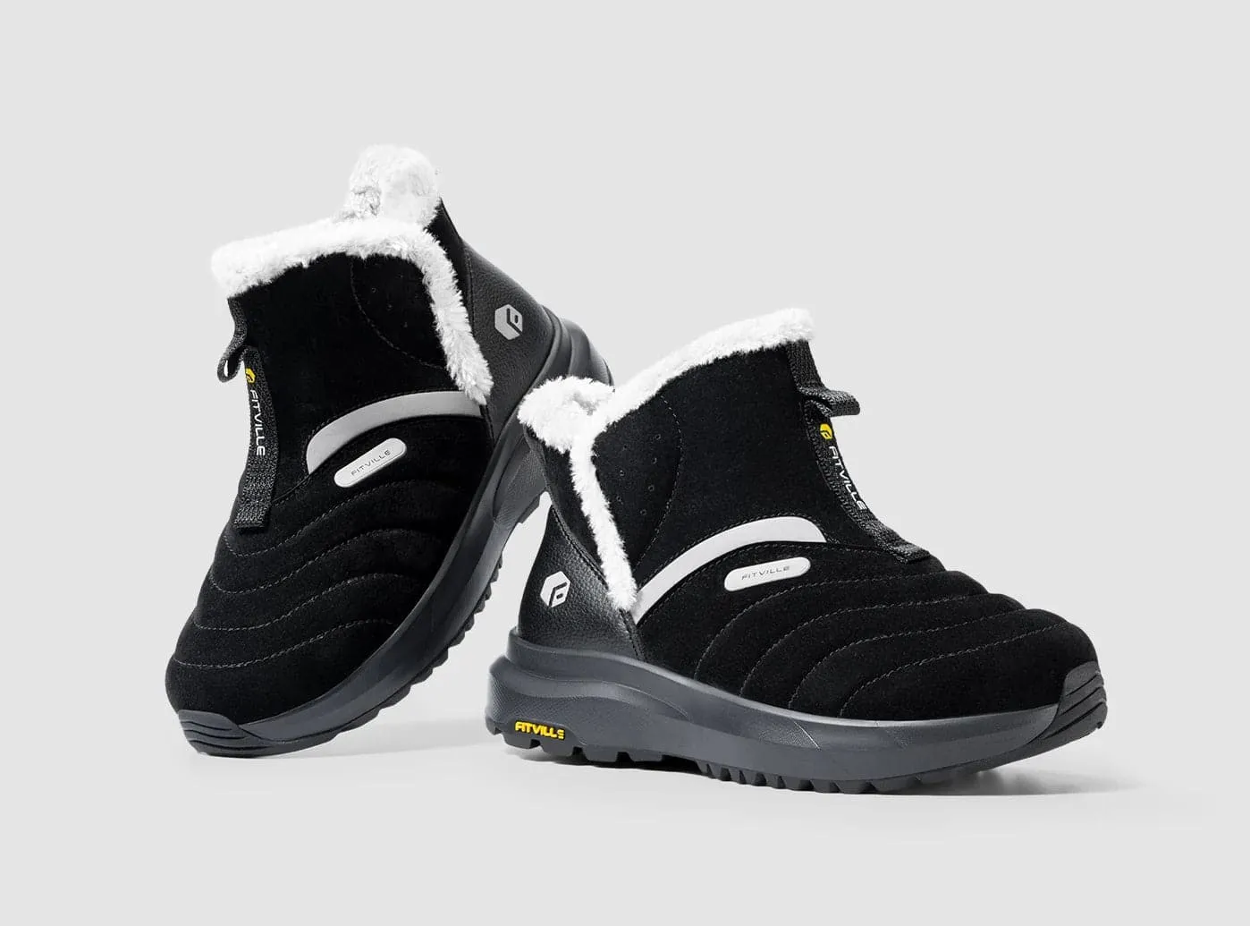 FitVille Women's CozyCore Winter Boots V4