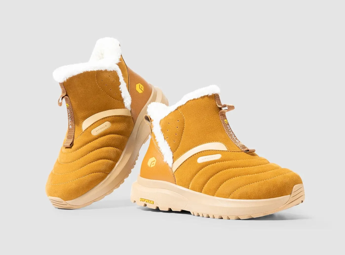 FitVille Women's CozyCore Winter Boots V4