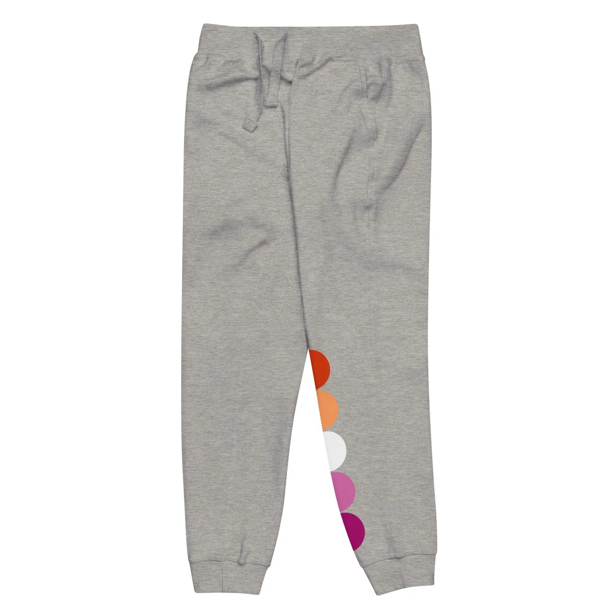 Lesbian Pride Sweatpants Joggers - Circles