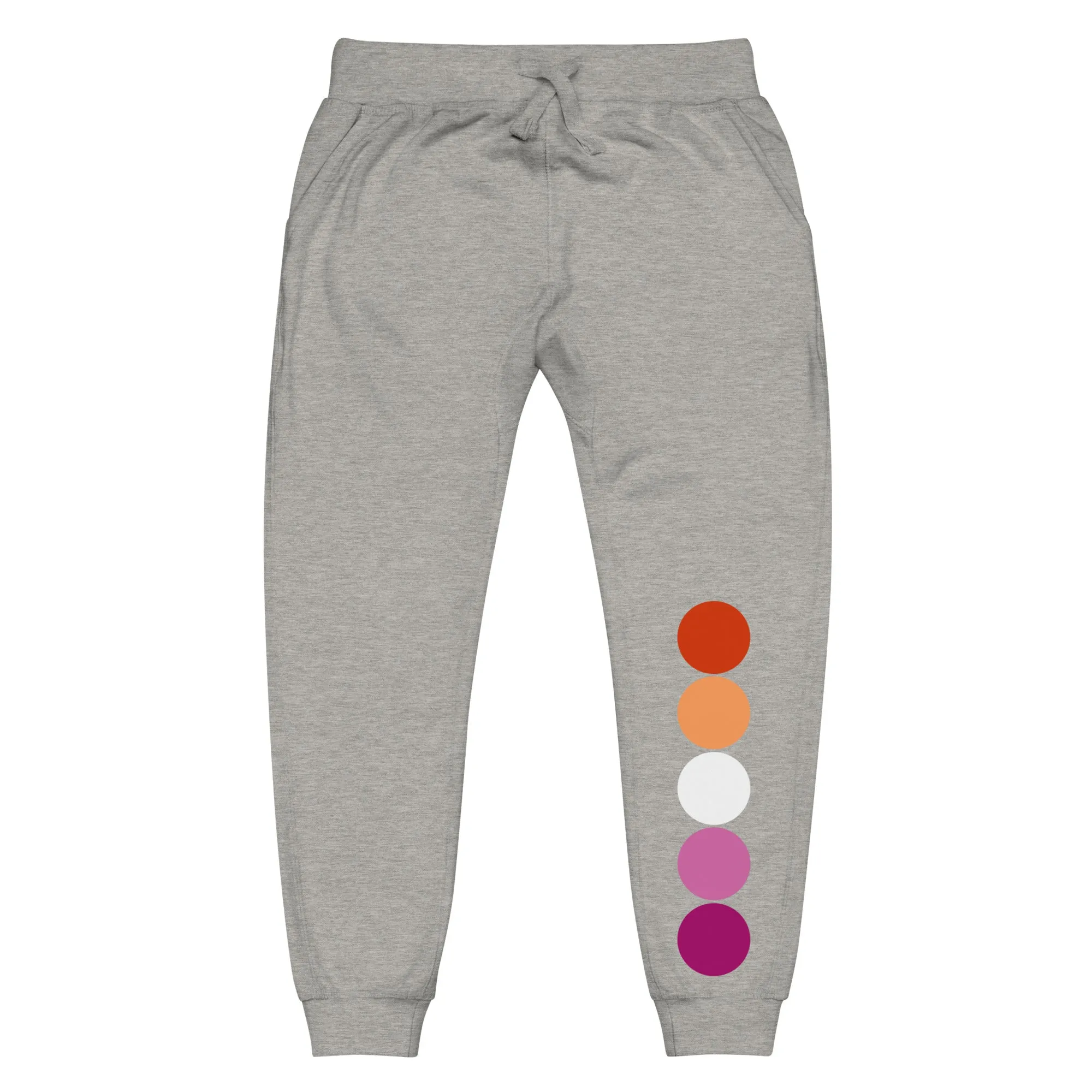 Lesbian Pride Sweatpants Joggers - Circles