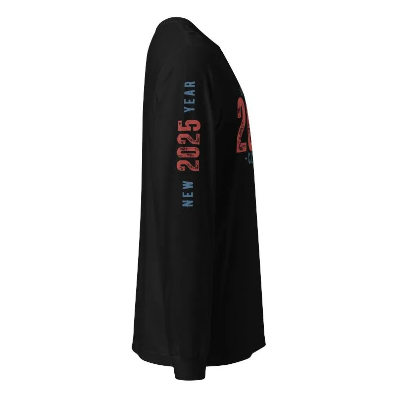 Limited Edition 2025 Classic new Year Long Sleeve Graphic Tee