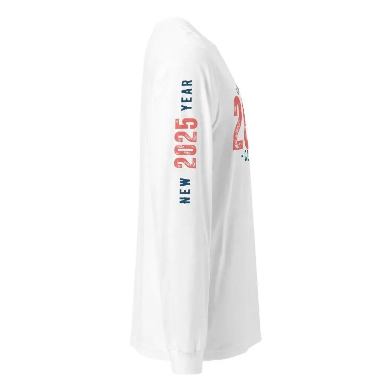 Limited Edition 2025 Classic new Year Long Sleeve Graphic Tee