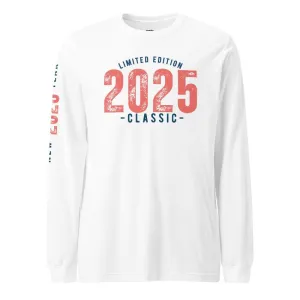 Limited Edition 2025 Classic new Year Long Sleeve Graphic Tee