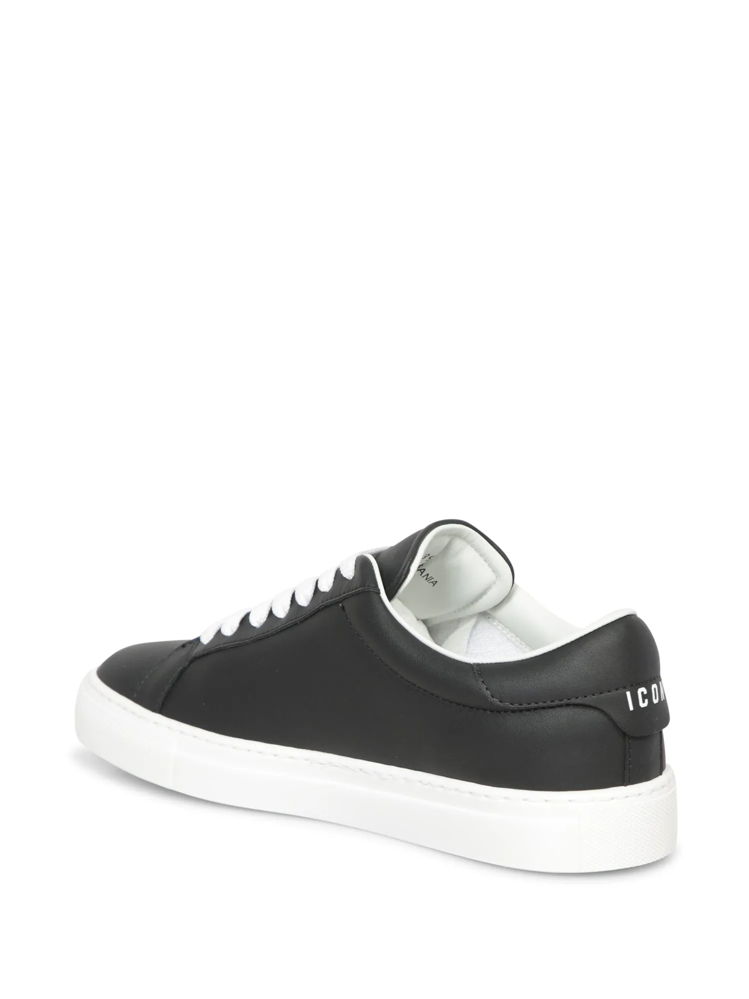 Low Cassetta Black Sneakers