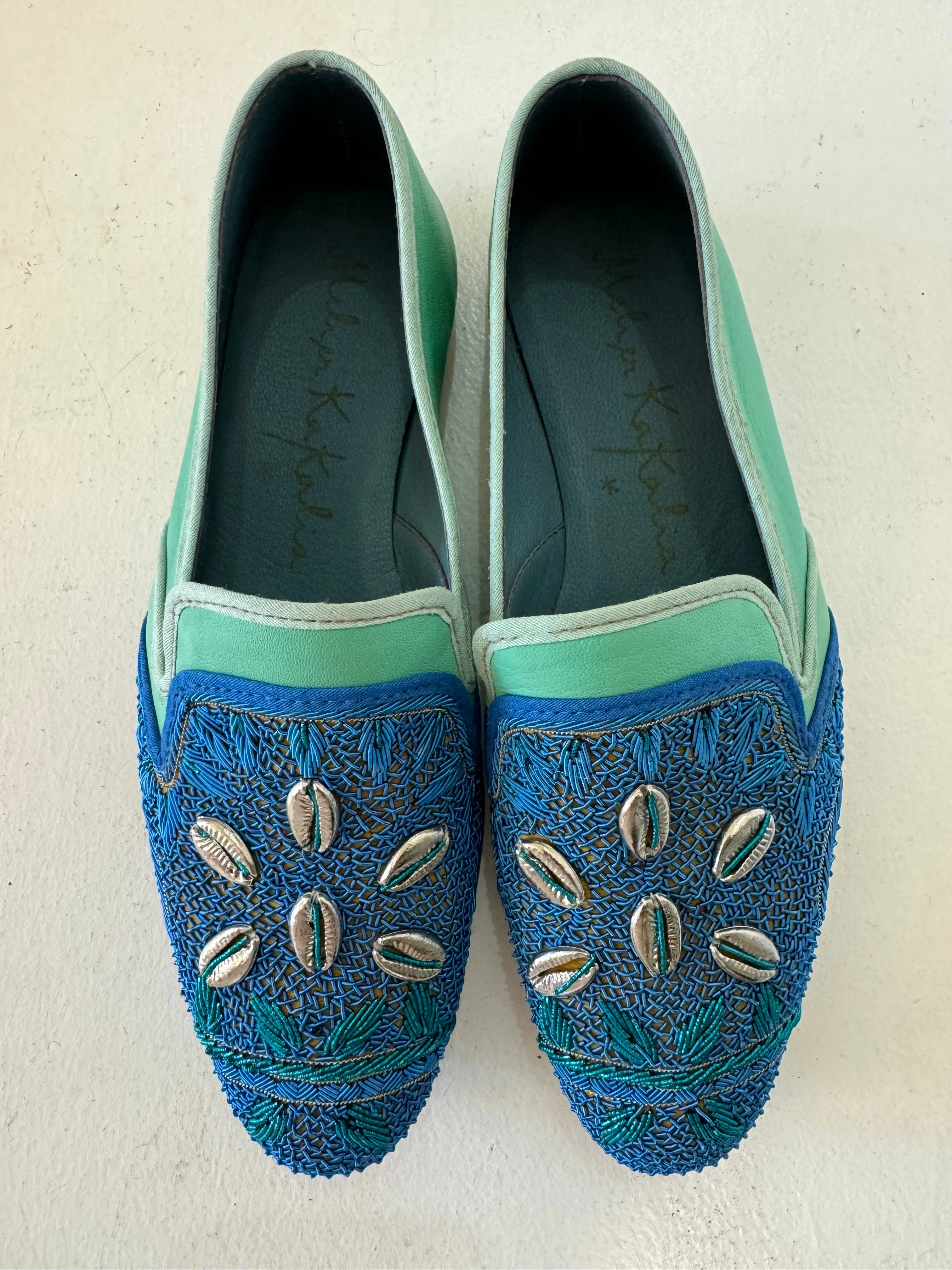 Meher Kakalia Mint Queen Moccasin