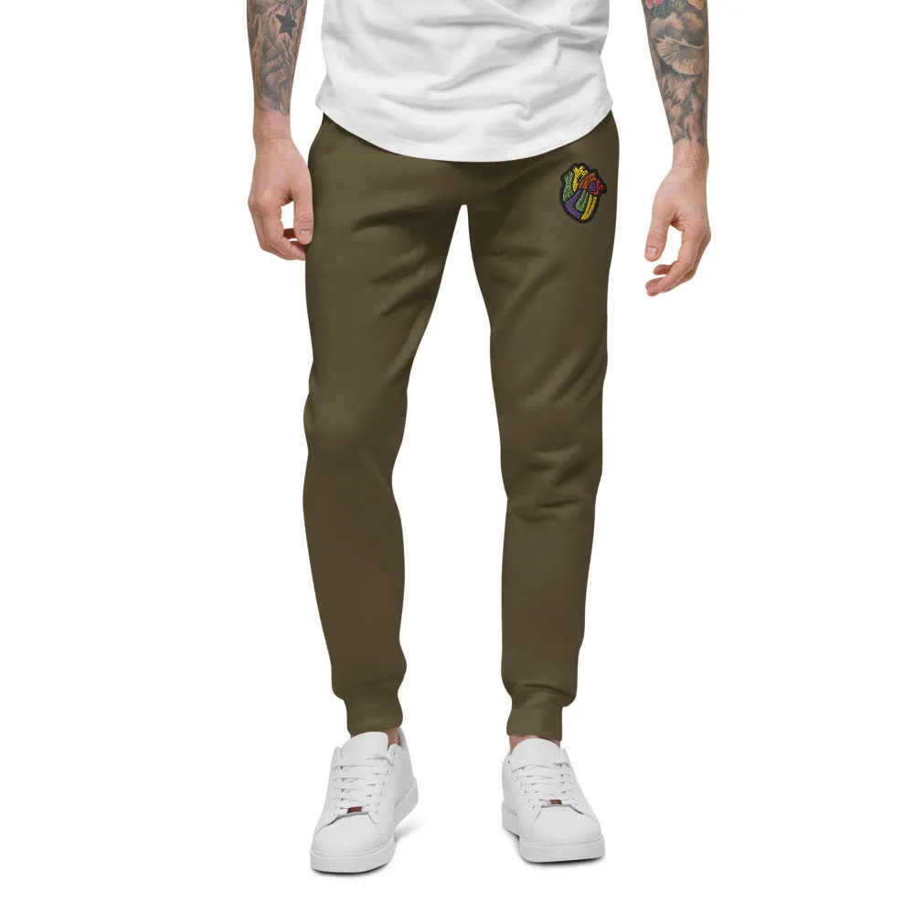 Multi Color Heart sweatpants