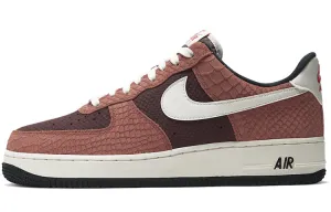 Nike Air Force 1 Low Red Bark Sneakers