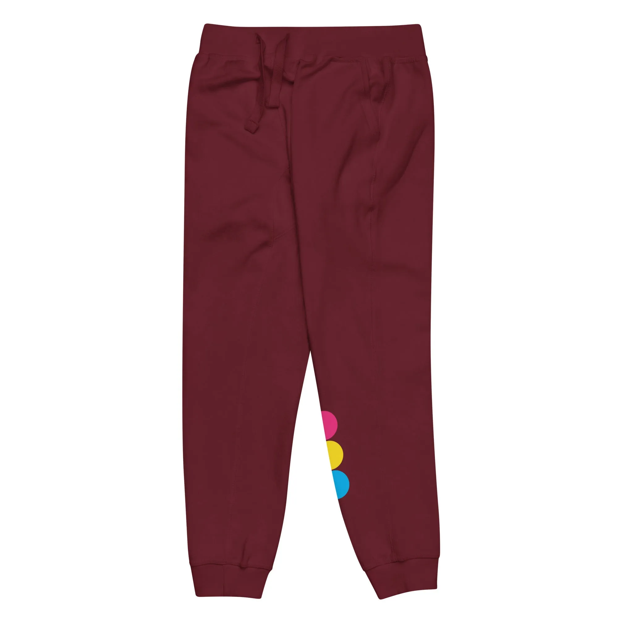 Pansexual Pan Pride Joggers Sweatpants - Circles