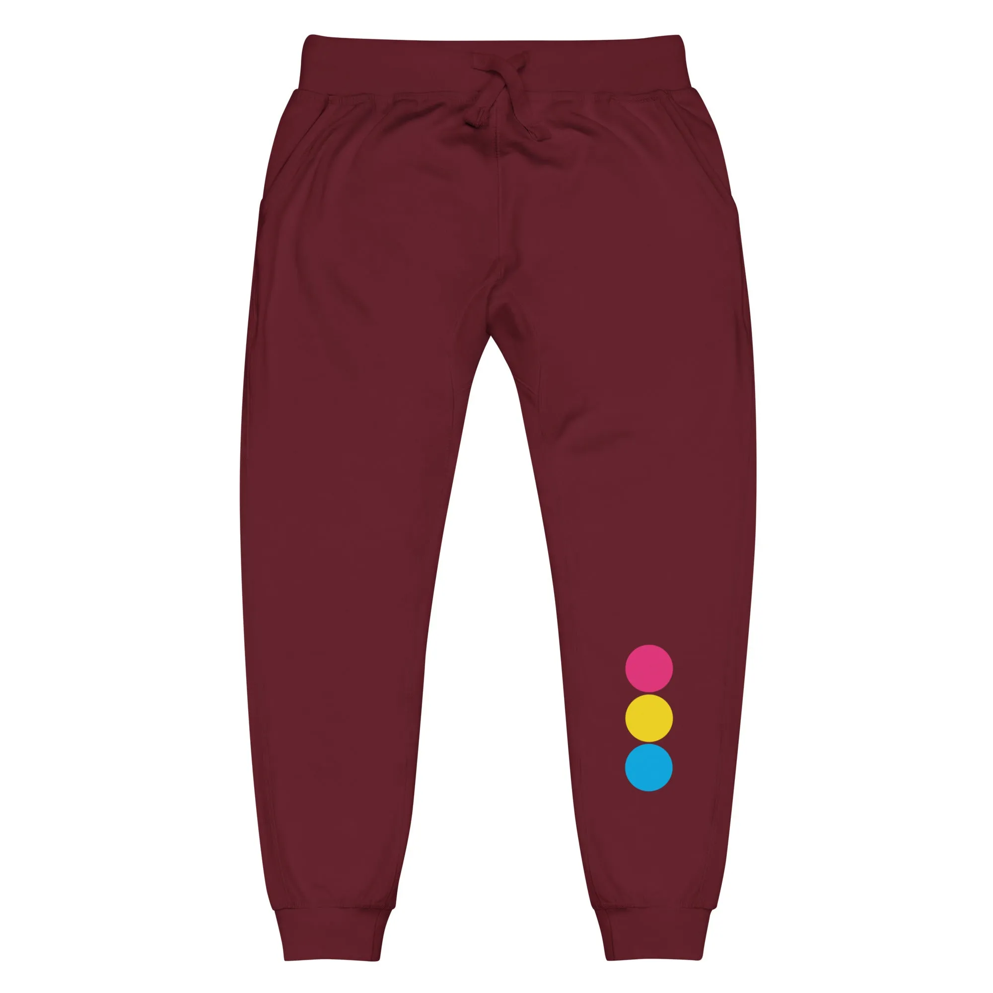 Pansexual Pan Pride Joggers Sweatpants - Circles