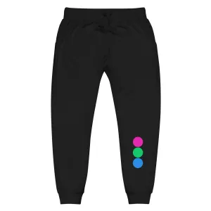 Polysexual Poly Pride Joggers Sweatpants - Circles
