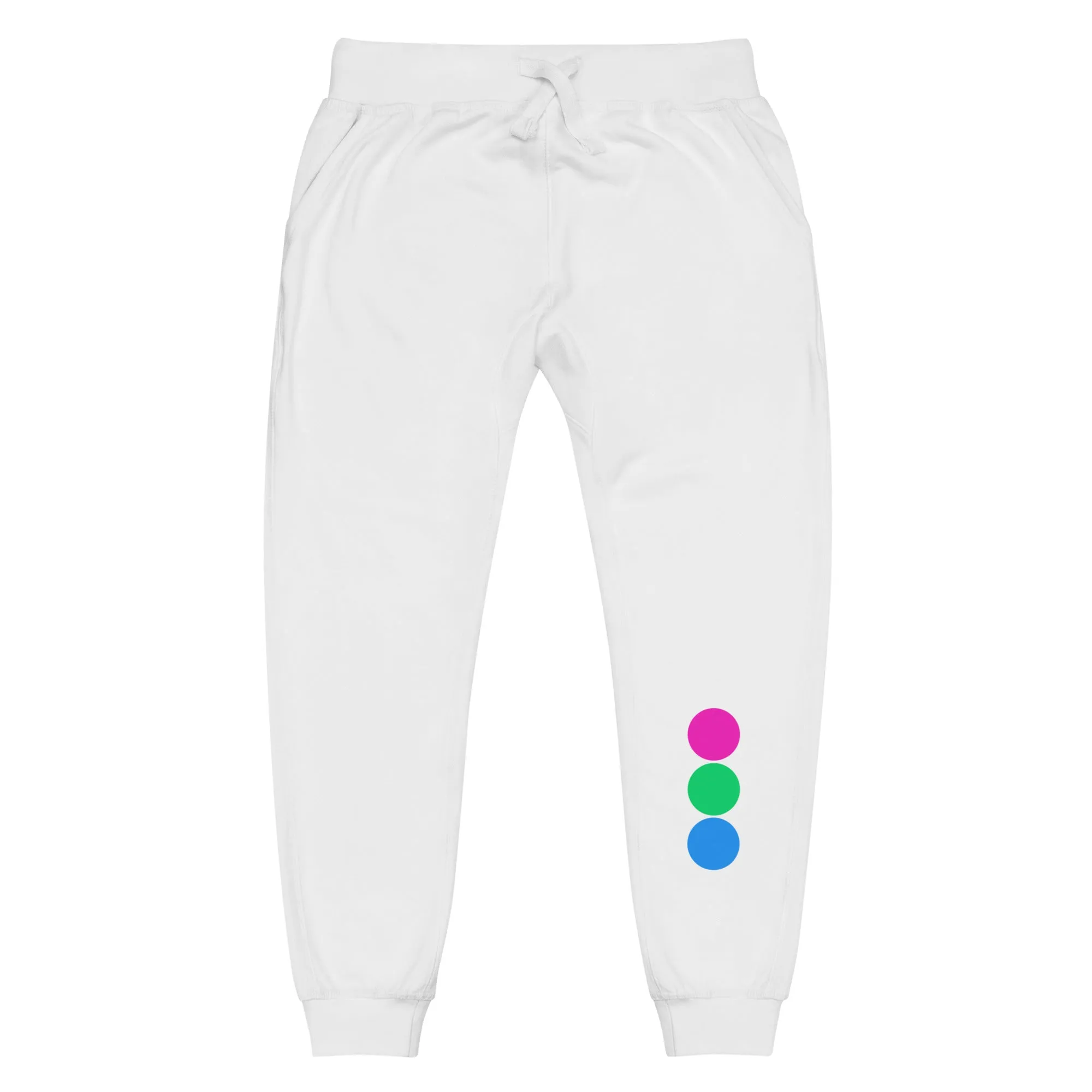 Polysexual Poly Pride Joggers Sweatpants - Circles
