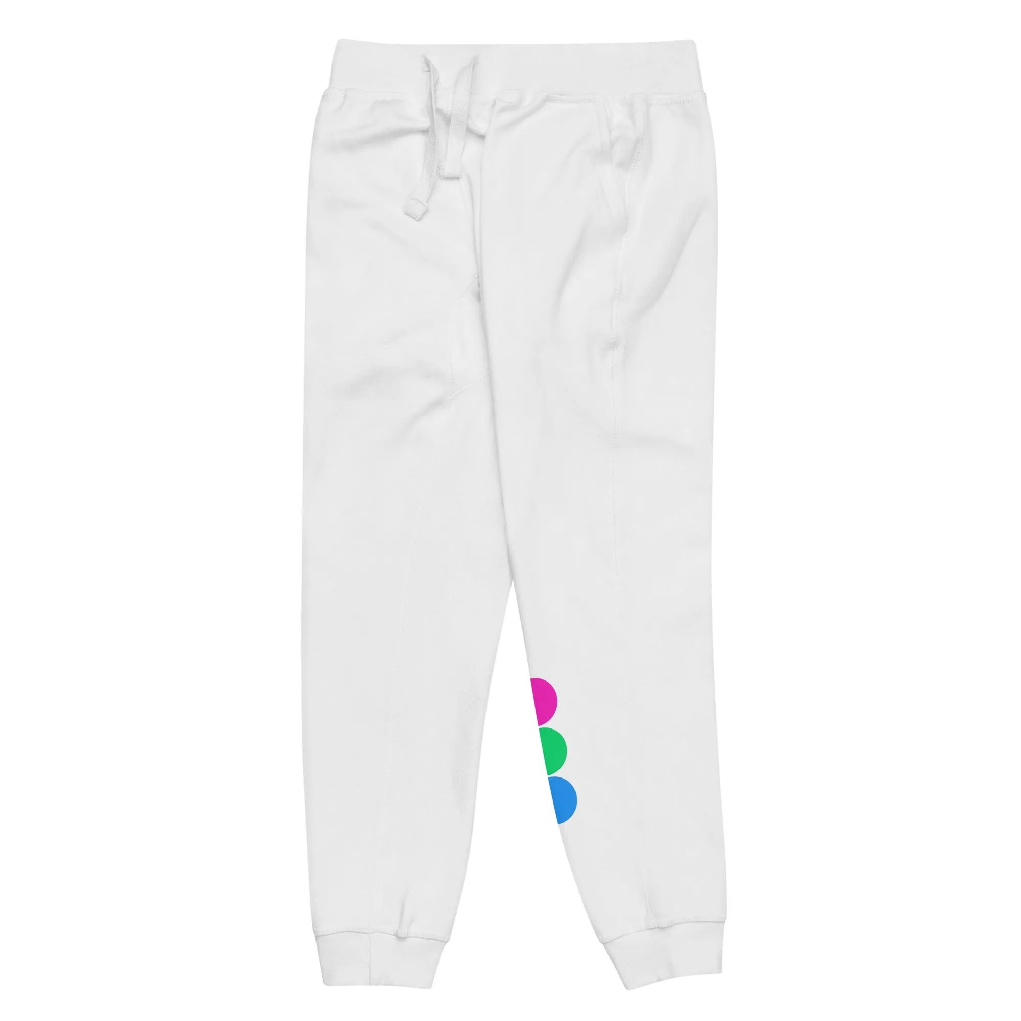 Polysexual Poly Pride Joggers Sweatpants - Circles