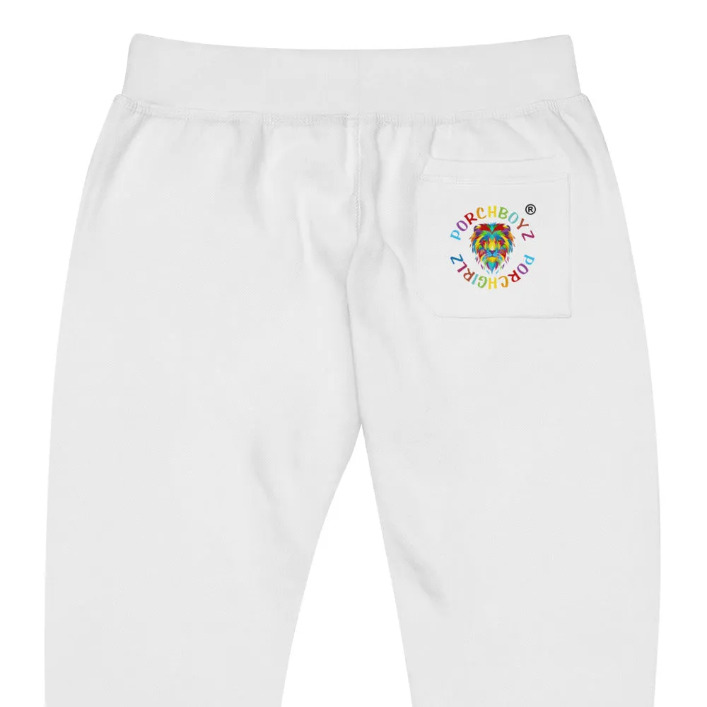 PorchBoyz "Space Quotes" Unisex fleece sweatpants