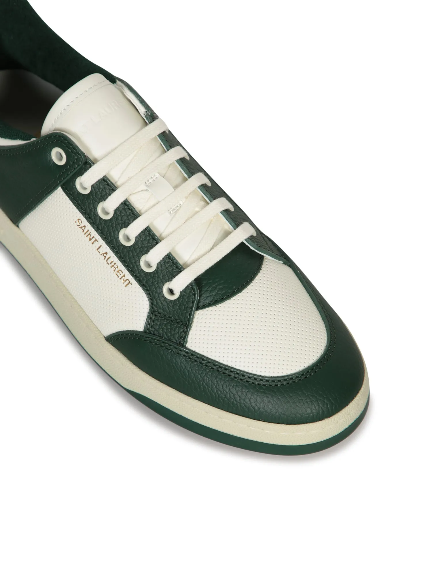 SL/61 Green-White Sneakers