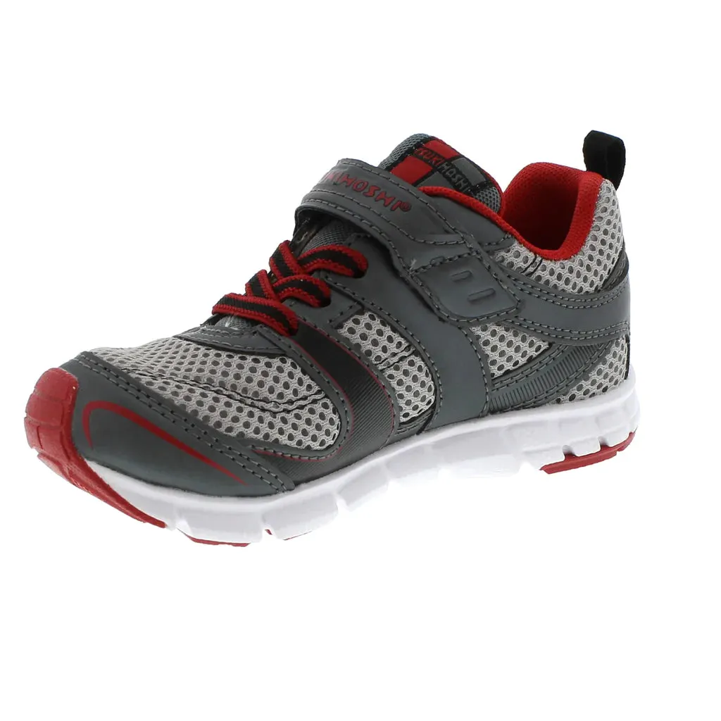 Tsukihoshi Child Velocity - Graphite/ Red (Sizes 7 to 1)