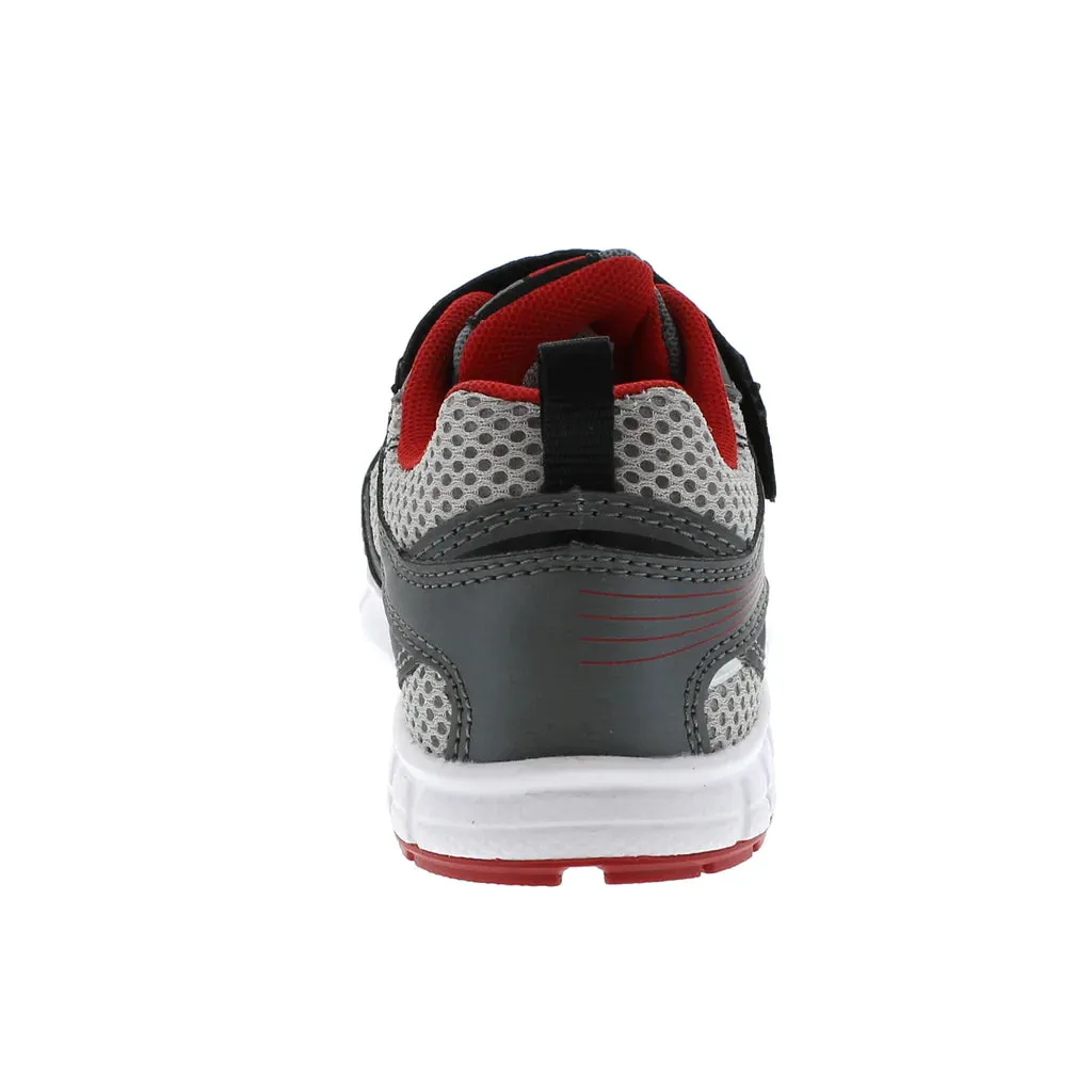Tsukihoshi Child Velocity - Graphite/ Red (Sizes 7 to 1)