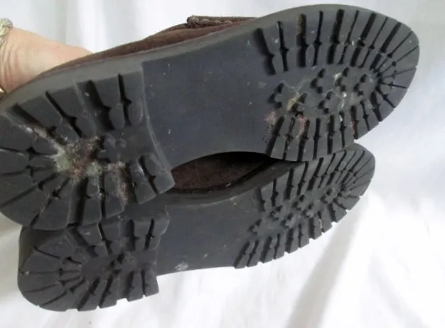Womens DAVID AARON Suede Moccasins Leather Shoe 6.5 BROWN HORSEBIT Loafer Slip on