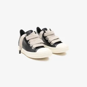 Womens Low-Top Jumbolace Leather Sneakers