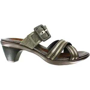 Women's Naot Marvel Dark Sienna Leather/Coffee Tweed