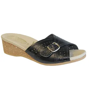 Wörishofer Women's 251 Sandal - Black